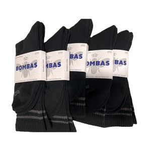 Bomba Lot Of 5 Pair Of Men's Socks Size L Brand New